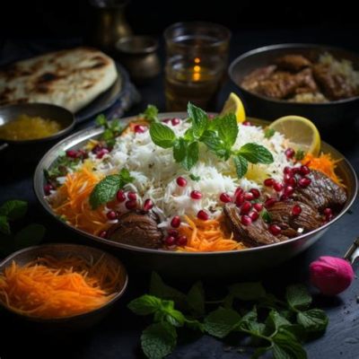  Gheymeh - Ein herzhaftes, aromatisches Gericht mit zartem Lammfleisch und säuerlicher Fruchtigkeit!